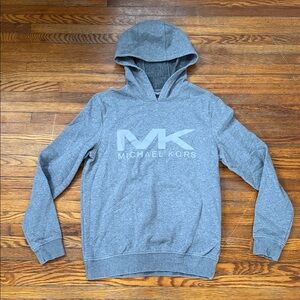Michael Kors Heather Gray Pullover Hoodie
